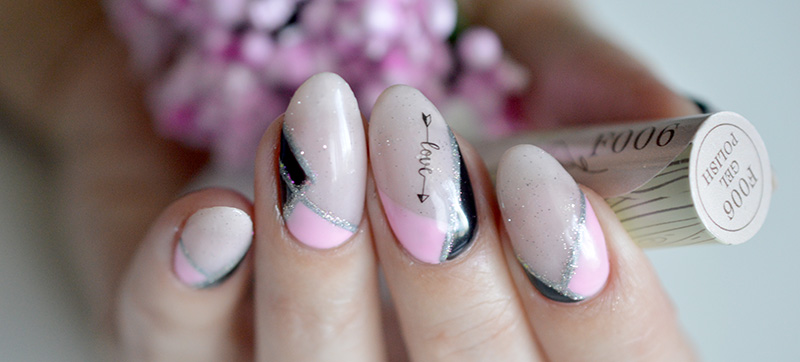 летний маникюр светоотражающий гель лаком