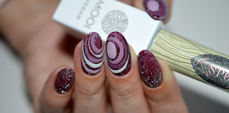 дизайн со светоотражающим гель-лаком